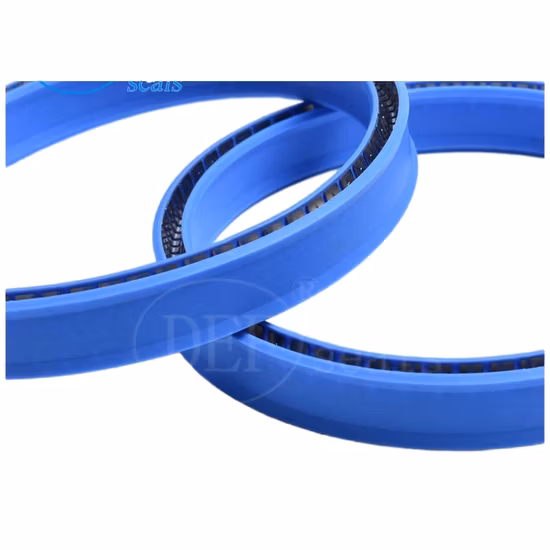 Vedação energizada por mola PTFE para alimentos, bebidas, produtos médicos, bombas e hidráulicos