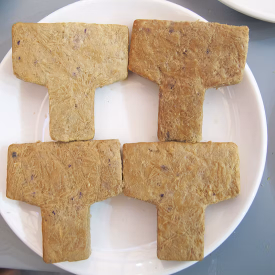 Sabor Doce Congelado Serpente Assada Areia Movediça Croissant Doce Produtos Semi-acabados De Padaria